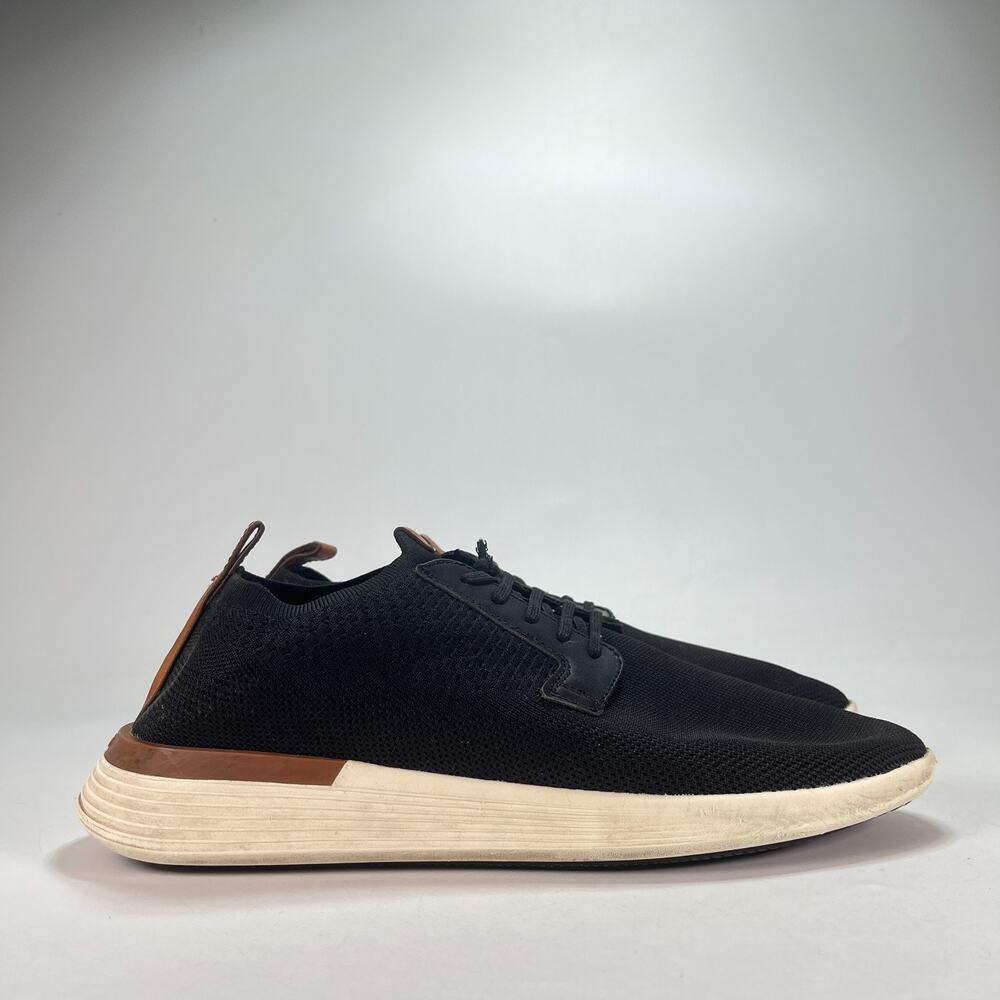 Wolf & Shepherd Swiftknit Black Comfort Derby Hybrid Dress Shoes Men's Size 11